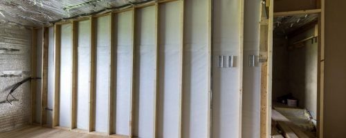 A stripped wall frame | Featured image for the Asbestos Wall Removal Services page on Asbestos Removals Brisbane.