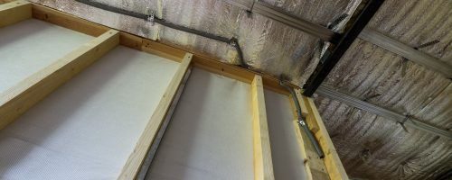 Stripped wall and ceiling | featured image for the Asbestos Wall Removal Page of Asbestos Removals Brisbane.